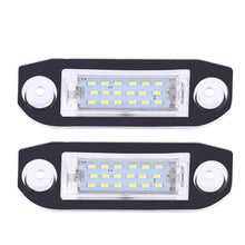 Load image into Gallery viewer, 1PC/2Pcs Car LED License Plate Lights Number Plate Lamp Replacement 12V Light For VOLVO S40 S60 S80 XC60 XC70 XC90 C70 V50 V60 V70