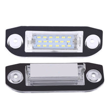 Load image into Gallery viewer, 1PC/2Pcs Car LED License Plate Lights Number Plate Lamp Replacement 12V Light For VOLVO S40 S60 S80 XC60 XC70 XC90 C70 V50 V60 V70