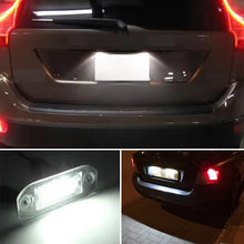 Load image into Gallery viewer, 1PC/2Pcs Car LED License Plate Lights Number Plate Lamp Replacement 12V Light For VOLVO S40 S60 S80 XC60 XC70 XC90 C70 V50 V60 V70