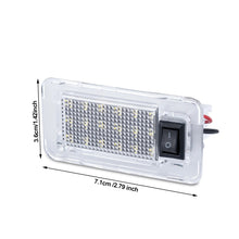 Load image into Gallery viewer, 1PC Car LED License Plate Lights Number Plate Lamp Trunk Light Light Replacement 12V Light For Toyota RAV4 MK5 Prius Siena Venza
