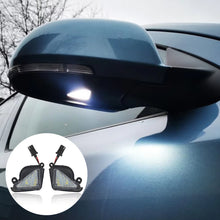 Load image into Gallery viewer, 2Pcs LED Car Front Under Side Mirror Light Puddle Lamps For Skoda Octavia 3 2 5E 1Z 2004-2020 Skoda Superb 3 2 B6 B8 2008-2021