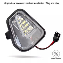 Load image into Gallery viewer, 2Pcs Car LED Side Rearview Mirror Floor Ground Lamp Puddle Welcome Light For VW Passat B7 CC Scirocco Jetta MK6 EOS Beetle R