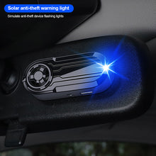 Load image into Gallery viewer, LED Car Solar Powered Wireless Anti-Theft Warning Light Caution Lamp with Air Freshener Alarm Fake Anti-theft Decorative Light