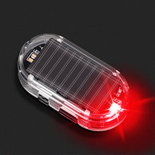 Load image into Gallery viewer, LED Car Solar Energy Wireless Anti-Theft Warning Light Caution Lamp Alarm Fake Anti-theft Flashing Decorative Light