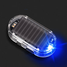 Load image into Gallery viewer, LED Car Solar Energy Wireless Anti-Theft Warning Light Caution Lamp Alarm Fake Anti-theft Flashing Decorative Light