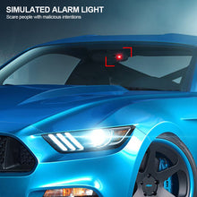 Load image into Gallery viewer, LED Car Solar Energy Wireless Anti-Theft Warning Light Caution Lamp Alarm Fake Anti-theft Flashing Decorative Light