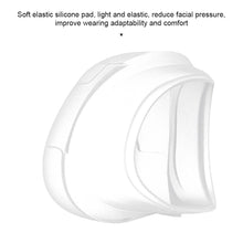Load image into Gallery viewer, Respirator Oral and Nasal Mask Silicone Home Sleep Respirator Resmile Respirator Universal Headband Accessories Nasal Mask