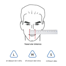 Load image into Gallery viewer, Ventilator Nasal Mask Medical Nasal Mask NM60 Elderly Home Use Philips Respirator Universal Mask Health Care