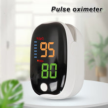 Load image into Gallery viewer, Finger Pulse Oximeter Finger Clip Heartbeat Pulse Oximeter Portable Heart Rate Spo Heart Rate Meter Monitor Without Battery