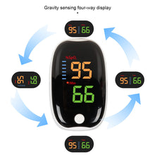 Load image into Gallery viewer, Finger Pulse Oximeter Finger Clip Heartbeat Pulse Oximeter Portable Heart Rate Spo Heart Rate Meter Monitor Without Battery