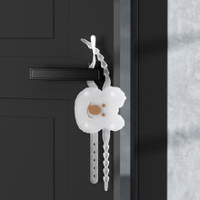 Load image into Gallery viewer, Door Closing Buffer Silent Lock Sleeve Bedroom Door Loose Not Tightly Attached Door Clip Pad Room To Prevent Wind Blowing Door Noise Pad