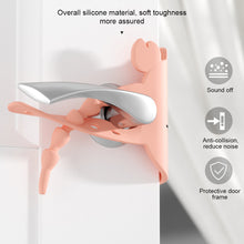 Load image into Gallery viewer, Door Closing Buffer Silent Lock Sleeve Bedroom Door Loose Not Tightly Attached Door Clip Pad Room To Prevent Wind Blowing Door Noise Pad