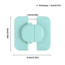 Load image into Gallery viewer, Refrigerator Lock Safety Lock Baby Door Buckle Lock Fixed Buckle Refrigerator Anti Opening Buckle Refrigerator Door Not Closing Tightly Auxiliary Lock