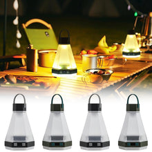 Load image into Gallery viewer, Portable Camping Light Portable LED Camping Light Outdoor Atmosphere Light Rechargeable Hanging Light