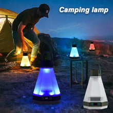 Load image into Gallery viewer, Portable Camping Light Portable LED Camping Light Outdoor Atmosphere Light Rechargeable Hanging Light