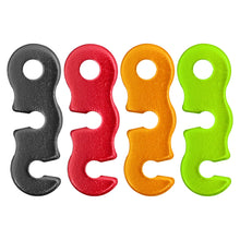 Load image into Gallery viewer, Outdoor Camping Tent Wind Rope Accessories Three Eye Adjustable Buckle Canopy Rope Pull Buckle