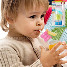 Load image into Gallery viewer, Children's Mineral Water Straw Cover Portable Drinking Tool Anti Choking Water Bottle Cover Water Bottle Conversion Nozzle Cap
