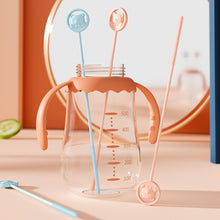 Load image into Gallery viewer, Straw Brush Bottle Cleaning Brush Slender Silicone Small Brush Straw Cup Brush Cover Thickened Lengthened Straw Brush