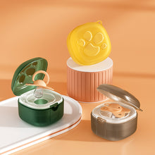 Load image into Gallery viewer, Baby Pacifier Box PP Storage Box Portable Dustproof Bite Music Storage Box Transparent Plastic Packaging Box