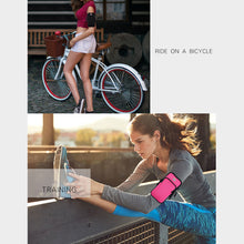 Load image into Gallery viewer, Universal Armband Sport Phone Case For Running Arm Phone Holder Sports Mobile Bag Hand for iPhone Xiaomi Huawei 6.5"