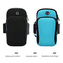 Load image into Gallery viewer, Universal Armband Sport Phone Case For Running Arm Phone Holder Sports Mobile Bag Hand for iPhone Xiaomi Huawei 6.5"