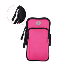 Load image into Gallery viewer, Universal Armband Sport Phone Case For Running Arm Phone Holder Sports Mobile Bag Hand for iPhone Xiaomi Huawei 6.5"