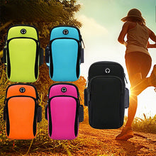 Load image into Gallery viewer, Universal Armband Sport Phone Case For Running Arm Phone Holder Sports Mobile Bag Hand for iPhone Xiaomi Huawei 6.5"