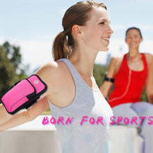 Load image into Gallery viewer, Universal Armband Sport Phone Case For Running Arm Phone Holder Sports Mobile Bag Hand for iPhone Xiaomi Huawei 6.5"