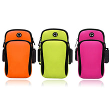 Load image into Gallery viewer, Universal Armband Sport Phone Case For Running Arm Phone Holder Sports Mobile Bag Hand for iPhone Xiaomi Huawei 6.5"