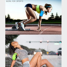 Load image into Gallery viewer, Universal Armband Sport Phone Case For Running Arm Phone Holder Sports Mobile Bag Hand for iPhone Xiaomi Huawei 6.5"