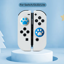 Load image into Gallery viewer, 4PCS/Set Rubber Soft Analog Caps Protective Button Cover Case For Nintend Switch OLED Joycon Thumb Stick Grip For NS Switch