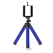 Load image into Gallery viewer, Universal Mobile Phone Holder Desk Stand Selfie Stick Mini Tripod Adjustable Home Bed Desktop Outdoor Mount Bracket Cell Phone
