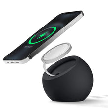 Load image into Gallery viewer, Ball Shape Magnetic Silicone Charging Desk Holder Stand for Magsafe IPhone 13 14 Pro Macsafe Charger Dock Station Accessories