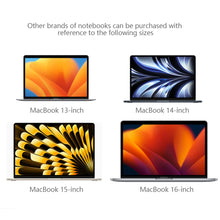 Load image into Gallery viewer, Notebook Palm Keyboard Blanket Cover Microfiber Dustproof Protective Film Laptop Screen Cleaning Cloth MacBook Pro 13/14/15/16 Inch