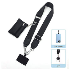 Load image into Gallery viewer, Adjustable Phone Strap With Zippered Pouch Fashion Mobile Phone Lanyard Crossbody With Wallet Anti-lost Lanyard