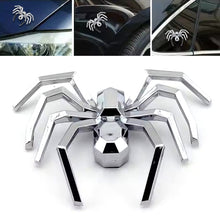 Load image into Gallery viewer, 3D Creative Car Motorcycle Spider Design Decal Automotive Scratch Sticker Decoration