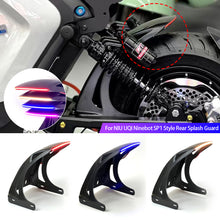 Load image into Gallery viewer, Motorcycle Front Fender Mudguard Extension Splash Pad Modified Accessory with Light for NIU UQI Ninebot SP1 Style Rear Splash Guard