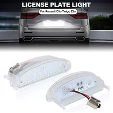 Load image into Gallery viewer, LED Car Number License Plate Light Lamp DC 12V 18W 18SMD 1156 Light for Renault Clio Twigo Zlio