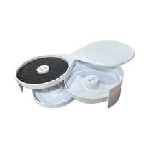 Load image into Gallery viewer, 3 Tier Rotating Salt Rimmer Box Mixing Salt Sugar Rim Box Salt Sticking Device Juice Cocktail Seasoning Rimmers Bartender Bar Accessories