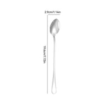 Load image into Gallery viewer, Stainless Steel Stir Bar Spoon Mixing Ounces Cocktail Spoon Drink Shaker Muddler Stirrer Bartender Tools Teadrop Spoon Bar Tools