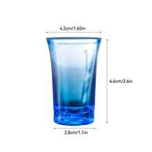 Load image into Gallery viewer, 6Pcs/Set 35ml Plastic Shot Cup Shot Glass Spirits Shot Cup Party Bar Club Drinking Tool Wedding Wine Glasses Cocktail Pint Bullet Vodka Cups