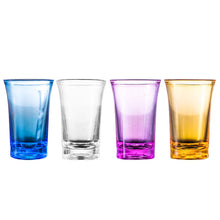 Load image into Gallery viewer, 6Pcs/Set 35ml Plastic Shot Cup Shot Glass Spirits Shot Cup Party Bar Club Drinking Tool Wedding Wine Glasses Cocktail Pint Bullet Vodka Cups