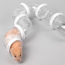 Load image into Gallery viewer, 5.5cm Dia Hamster Toy Maze DIY Remodeled Cage External Tubes Tunnel Set Sports U Pipe Hamster Accessories Pipeline Supplies