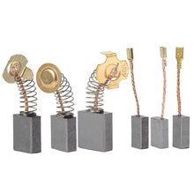 Load image into Gallery viewer, 10pcs Motor Carbon Brush Set Replacement Parts Carbon Brush Electric Hammer Cutting Polishing Machine Power Tool Electric Tools