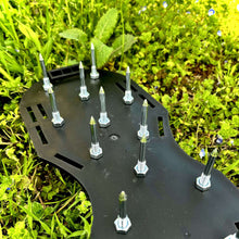 Load image into Gallery viewer, 1 Pair Grass Spiked Gardening Walking Lawn Aerator Sandals Nail Shoes Yard Garden Tool Scarifier Nail Cultivator Soil Scarifiers Shoes