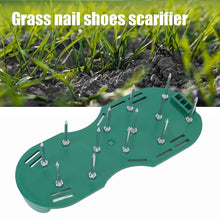 Load image into Gallery viewer, 1 Pair Grass Spiked Gardening Walking Lawn Aerator Sandals Nail Shoes Yard Garden Tool Scarifier Nail Cultivator Soil Scarifiers Shoes