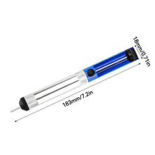Load image into Gallery viewer, Soldering Sucker Pen Aluminum Metal Desoldering Pump Suction Tin Gun Removal Vacuum Soldering Iron Desolder Hand Welding Tools