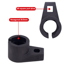 Load image into Gallery viewer, 7/8 Inch/22mm Offset Car Oxygen Sensor Socket Wrench 3/8inch Drive O2 Remover Tool O2 Sensor Socket Adapter Engine Wrench