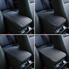 Load image into Gallery viewer, Universal Car Interior Center Console Armrest Pad PU Leather Auto Armrest Console Cover Box Mat Auto Armrests Storage Box Mats