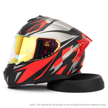 Load image into Gallery viewer, PU Motorcycle Helmet Stand Doughnut Helmet Support Protective Pad for Motorcycle Snowmobile Skateboarding Scooter Helmet